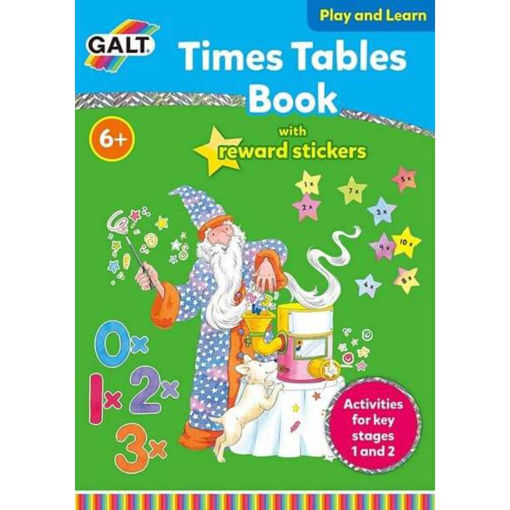 Picture of TIMES TABLES BOOK WITH REWARD STICKERS